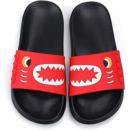 

Boys Girls Anti-slip Slides Soft-soled Cartoon Design Indoor Outdoor Slippers