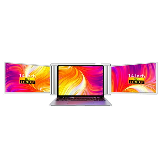 Monitor,Portable Laptop 1 Cable Inches Laptop 2 Windows Screen Panel Inch Laptop 14 Inches 14 Portablewith Fhd Portable 1080p Fhd 13.3-16.5 Inch Laptop Screen Fhdwith Portablewith Cable 2 Screen 14