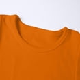 thumbnail image 5 of CMSHTD Shirts for Girls Short Sleeve Summer, Toddler Girls Children T-Shirts Cotton Tees Tops Cute Soft, Orange 11-12 Years, 5 of 7