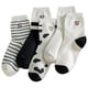 thumbnail image 1 of 5 pares de calcetines de tubo medio con bordado de vaca para mujer, calcetines de algodón hasta la pantorrilla para niña, 1 of 4