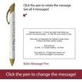 thumbnail image 2 of Scripture Pen by Greeting Pen- 10 Commandments Rotating Message Pen - 6 Pack (36030), 2 of 4