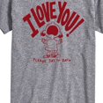 thumbnail image 3 of Peanuts - I Love You Please Say it Back Short Sleeve Graphic T-Shirt, 3 of 6