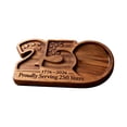 thumbnail image 2 of Tong Snack Serving Plates With Compartments For Entertaining And Parties, 2 of 5