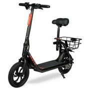 Hyper Bicycles 36V Seated Electric Scooter, 250W Motor, Adult Ages 13+