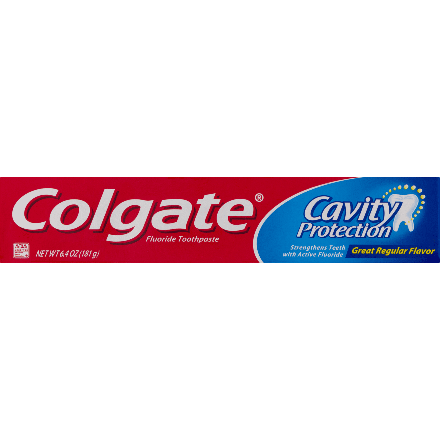 Colgate Cavity Protection Fluoride Toothpaste, Regular Flavor , 6.4 OZ