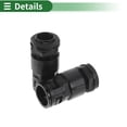 thumbnail image 6 of Unique Bargains M25x1.5 Cable Glands 25mm / 0.98" Dual-Function Bellows Joint Straight-Tube PA66 Nylon Black 5 Pcs, 6 of 7