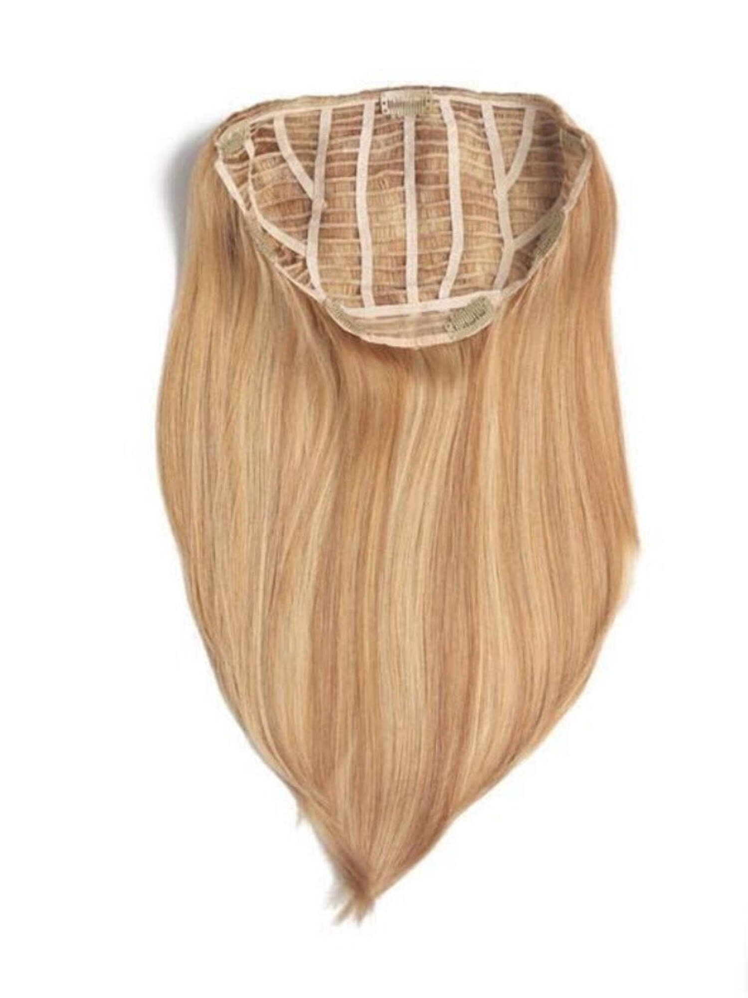22" Straight HF Synthetic Hair Clip In Extension (1 pc)