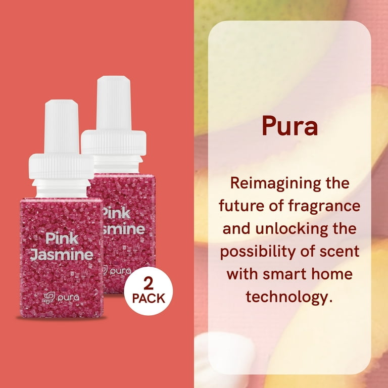  Pura - Fragrance for Smart Home Air Diffusers - Room Freshener  - Aromatherapy Scents for Bedrooms & Living Rooms - Odor Eliminator - 2  Pack - Lavender Fields : Health & Household