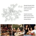 thumbnail image 4 of Blank § Cubes§ Blocks§blank  Cubes§blank Six Sided §blank  Set 50PCS Blank Six Sided  Round Corner Plastic 0.6in  Cubes For Board Games DIY Sticker Math Teaching Party, 4 of 8