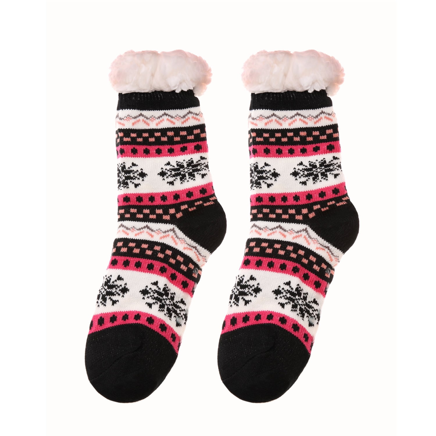 mens sherpa slipper socks