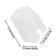 thumbnail image 2 of Raindrops 4Pcs Turntable Stylus Protector for Vinyl Enthusiast and Practical Design Plastic White for DJ Setup, 2 of 8