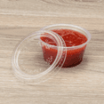 thumbnail image 3 of Karat [2,500 ct] PET Plastic Portion Cup Lids (60 mm), 3 of 7