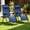 Blue, variant on HaiNova Zero Gravity Chair 2Pcs, 350lb Capacity, Folding Reclining Chair with Adjustable Pillow and Cup Holder for Garden, Patio, Beach, Black