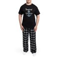 thumbnail image 5 of CafePress - Nautical But Nice Pajamas - Men's Dark Loose Fit Cotton Pajama Set, 5 of 7
