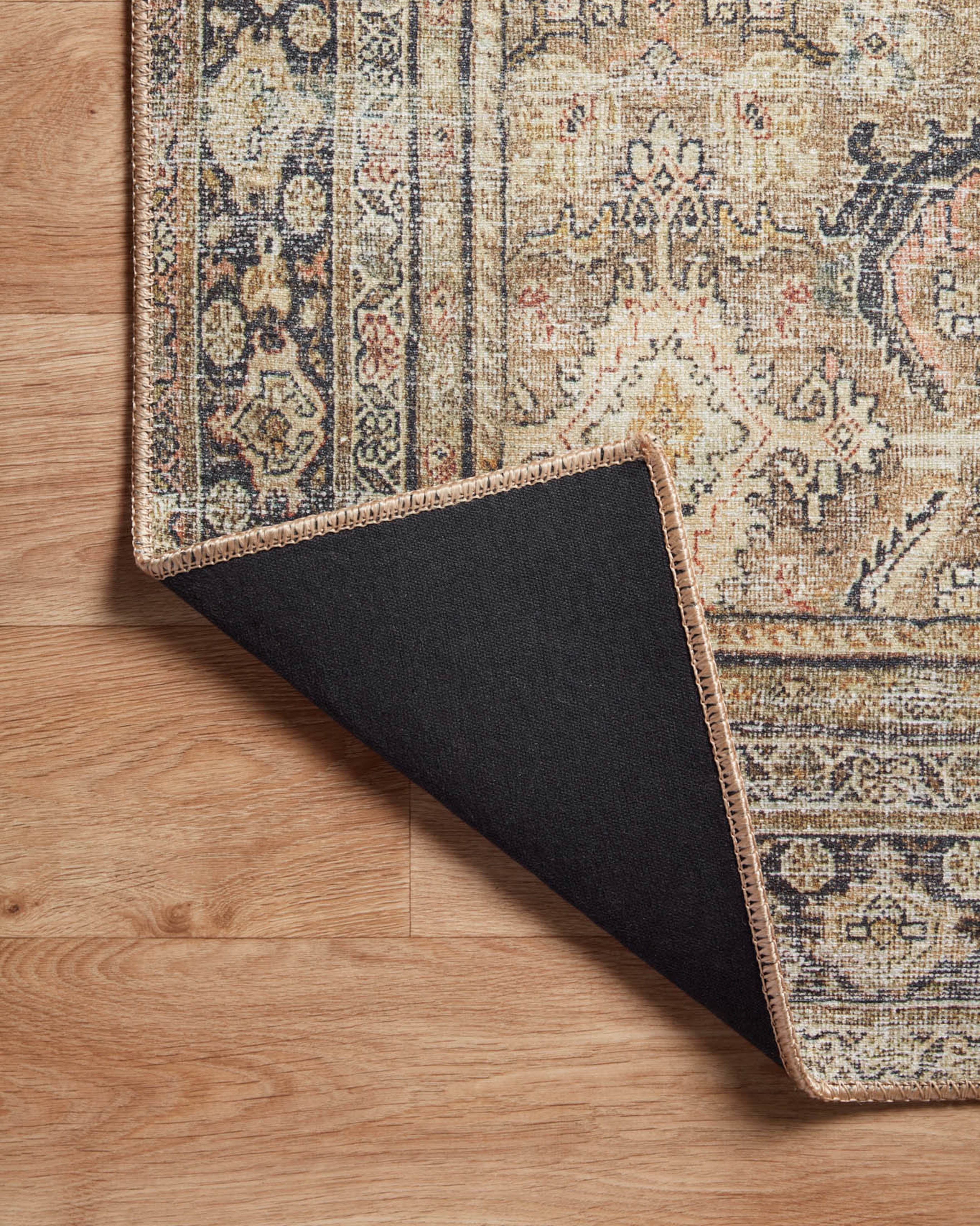 Echo Loom Anabella Olive / Charcoal 2'-0" x 5'-0" Accent Rug