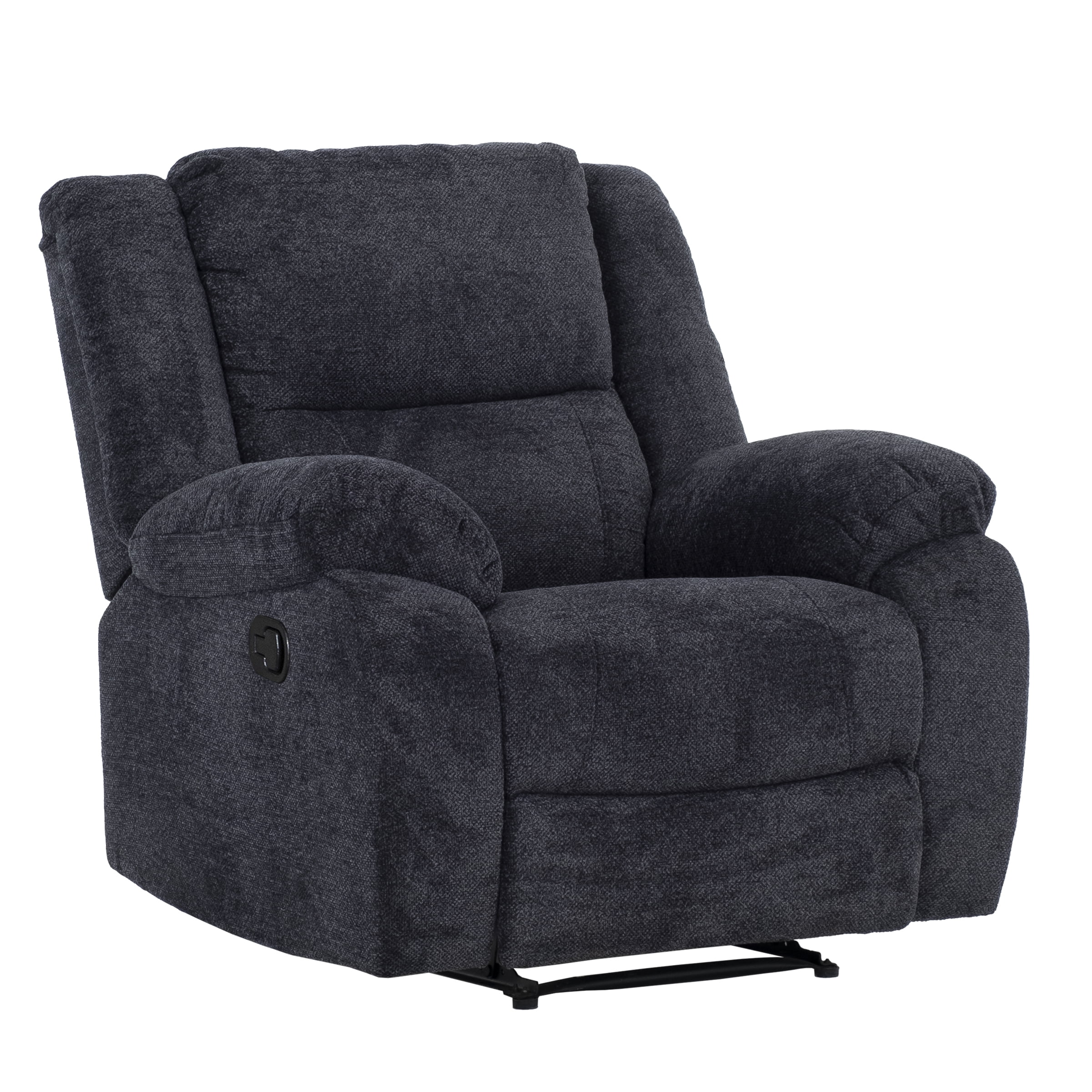 Primo Arthur 40-inch Manual Rocker Recliner – Upholstered Armchair with Smooth Motion, Supportive Seat, and Classic Silhouette for Living Room