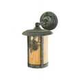 thumbnail image 4 of Meyda 48726 8 in. Fulton Winter Pine Solid Mount Wall Sconce - Verdigris Finish, 4 of 4