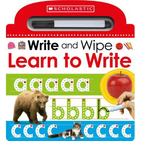 Learn to Write (Scholastic Early Learners: Write and Wipe) (Board (Best Early Learning Programs)