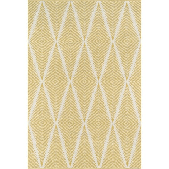 Erin Gates River Area Rug, Citron, 5' X 7'6"