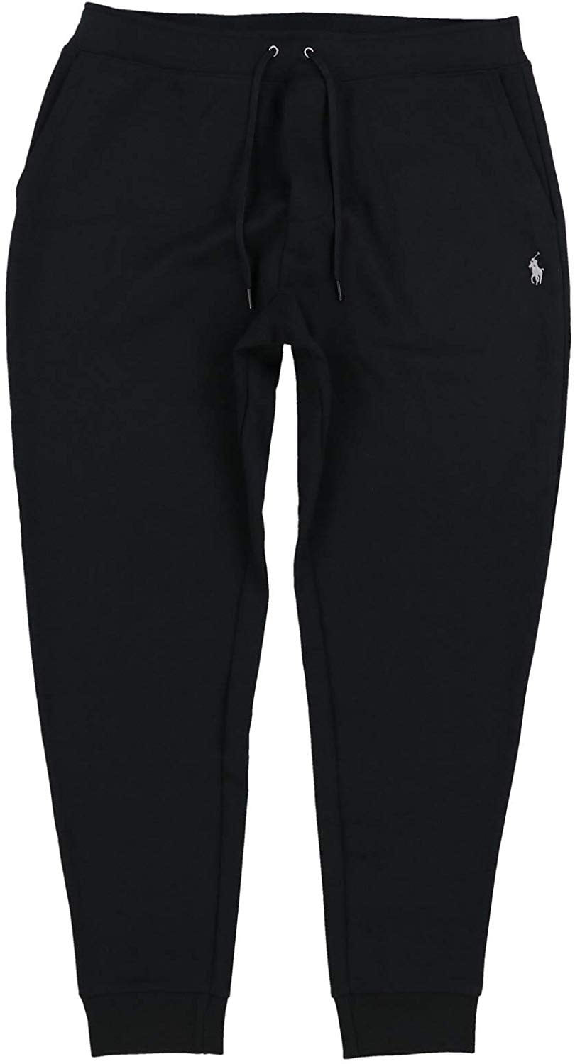 Polo Ralph Lauren Men's Double Knit Jogger Sweatpants BLK-M - Walmart.com