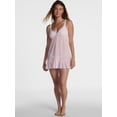 thumbnail image 2 of No Boundaries Beaded Lace Babydoll Dress, Women's XS-3XL, 2 of 5