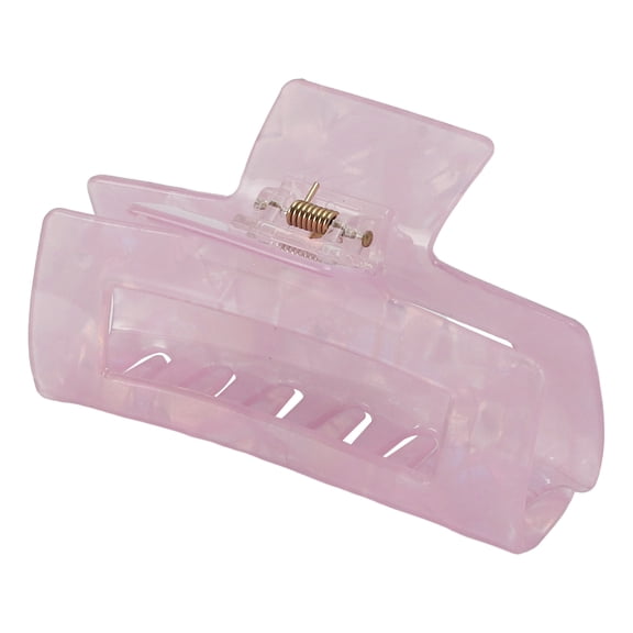 Unique Bargains Acetic Acid Tortoise Hair Claw Clips and Girls Purple
