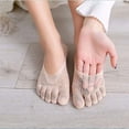 thumbnail image 4 of Tåstrumpor, 5 par Five Finger Strumpor Athletic For Women, 4 of 5