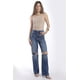 thumbnail image 4 of Jeans Wide Leg con strech /Juvenil, 7506 (Azul dark) azul oscuro 3, 4 of 5