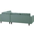 thumbnail image 3 of Modway Empress 2 Piece Upholstered Fabric Right Facing Sectional, Multiple Colors, 3 of 8