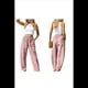thumbnail image 3 of Pantalones de Verano para Mujer, Estilo Palazzo, Holgados, de Cintura Alta, Estampados, para Vacaciones en la Playa Rosa XXL, 3 of 8