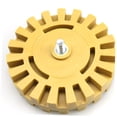 thumbnail image 3 of Milisten 2 Sets Rubber Wheel Adhesive Remover Grinding Tools Golden For Surface Preparation, 3 of 8