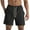 WO-Black, variant on Mens Swim Trunks, Quick Dry Swimming Shorts 7 Inch with Mesh Lining for Swimwear, Bathing Suits Black 3XL