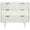 White Wash/Silver, variant on SAFAVIEH Zinnia Contemporary Geometric 3 Drawer Chest , White Wash/Silver (31.8 in. W x 16 in. D x 29 in. H)