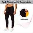 thumbnail image 3 of Men’s Tech Fleece Jogger Sweatpants (3 Pack) - Ideal for Training or Casual Wear, 3 of 6