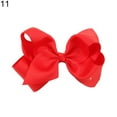 thumbnail image 2 of Lovely Baby Toddler Girl Little Princess Big Bow Grosgrain Ribbon Hair Clip Gift, 2 of 9