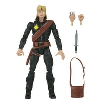 Marvel Legends Series X-Men Classic Longshot 6-inch Action Figure, 4 Accessories