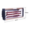thumbnail image 2 of 800W E Handheld Infrared Heating Halon Paint Curing Lamp With Stand For Car Body Repair ,Fast Drying, 2 of 6
