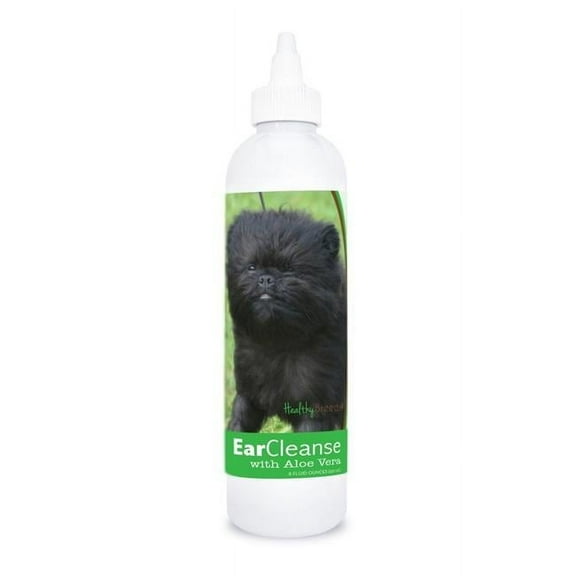 Healthy Breeds 840235196815 8 oz Affenpinscher Ear Cleanse with Aloe Vera Cucumber Melon
