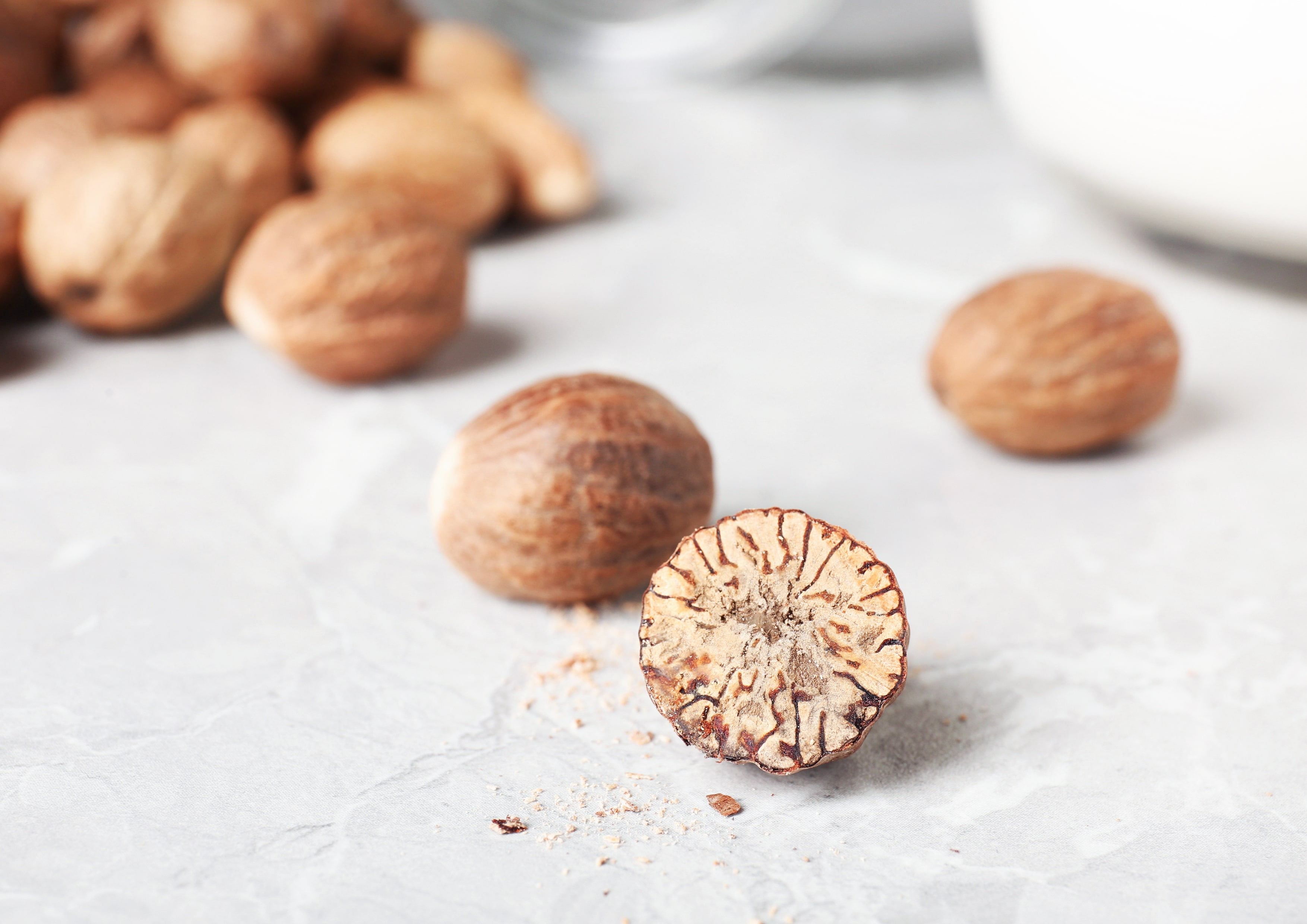 Whole Nutmeg, 2 Pounds - Raw, Vegan - by Food to Live
