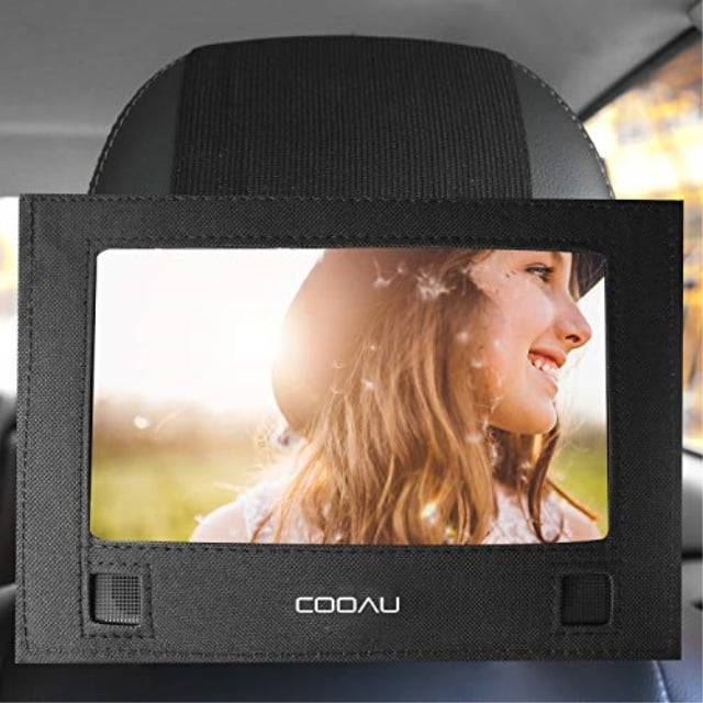 cooau car dvd player headrest mount holder durable car back seat dvd