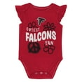 thumbnail image 2 of Girls Newborn & Infant Outerstuff Atlanta Falcons The Sunshine Two-Piece Bodysuit Set, 2 of 5