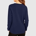 thumbnail image 5 of Ixbnca Boys Girls Tee Shirts Lightweight Round Neck Basic Solid Color Tshirts Comfy Long Sleeve Pullover Tops, 5 of 7
