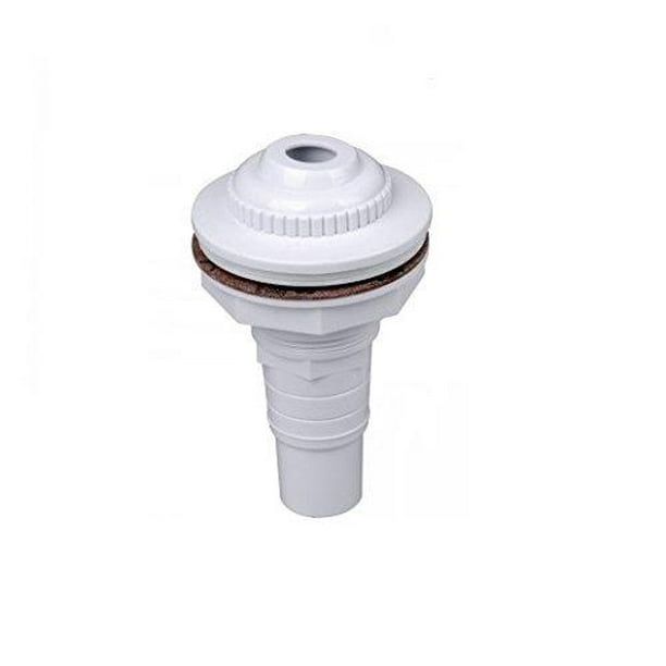 Above Ground Pool Complete Return Inlet Jet Fitting with Gasket and Adapter by Southeastern