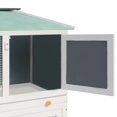 thumbnail image 4 of vidaXL Animal Rabbit Cage Double Floor Wood, 4 of 5
