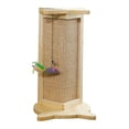 thumbnail image 2 of GROWTH TANK Cat Coner Scratcher Cat Toy Non- Scratching Pad Yellow L, 2 of 9
