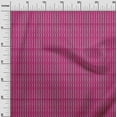 thumbnail image 2 of oneOone Cotton Poplin Twill Fuschia Pink Fabric Stripe Block Diy Clothing Quilting Fabric Print Fabric By Yard 56 Inch Wide, 2 of 4