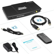 Tesmart 2-port Kvm Switch - Displayport 1.2