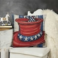 thumbnail image 2 of Pillow Cover Hat Throw Pillow Case Red Blue Cushion Cover Decorative for Home Office, 2 of 5