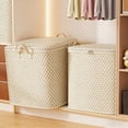 thumbnail image 5 of Closet Organizers and Storage Small Size Bag - Compact Capacity Organizer for Clothes Blankets Bedding Luggage, Heavy Duty Durable Storage Container for Home Closet Wardrobe Moving, 1pc, 5 of 8