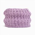 thumbnail image 5 of NOLDARES 3Pcs Kids Hat Scarf and Snow Gloves Set, Winter Knit Warm Soft Pom-Pom Beanie Outdoor for Boys Girls and Toddlers(M003-Purple), 5 of 5